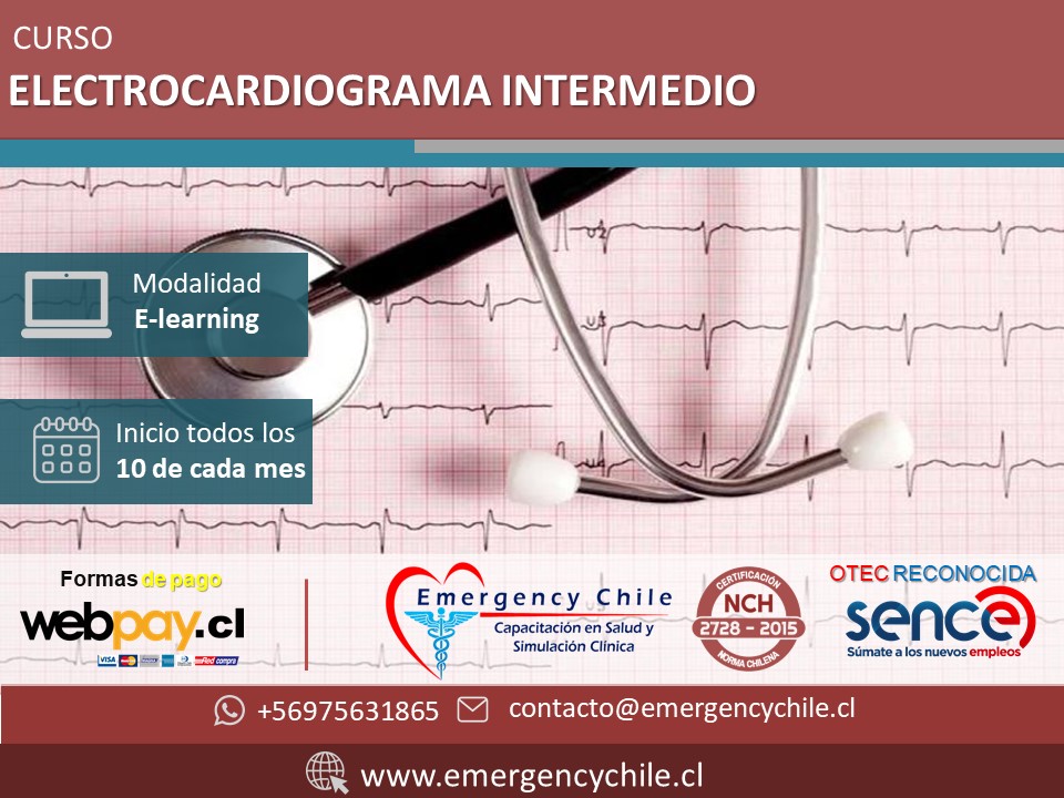 ELECTROCARDIOGRAMA INTERMEDIO Inicio 10.MAR.2024 Emergency Chile